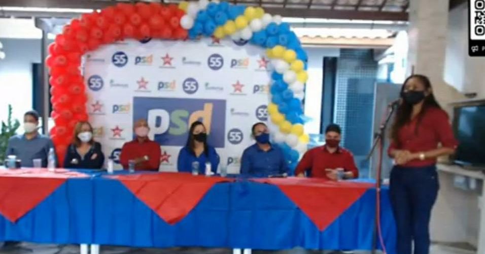Em convenção, Clébio e Déda foram oficializados candidatos a prefeito e vice-prefeito.