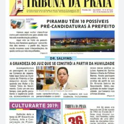 Há 18 anos: Jornal Tribuna da Praia chegava (para ficar) em Propriá e Baixo São Francisco