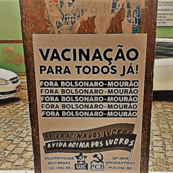 Pela vacinação imediata de toda a população brasileira!
