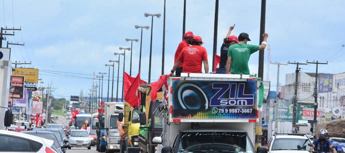 MST Sergipe celebra o DIA DO TRABALHADOR E DA TRABALHADORA RURAL em ato contra a fome