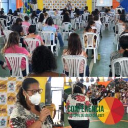 1º DIA DA CONFERÊNCIA MUNICIPAL DE EDUCAÇÃO REUNIU MAIS DE 150 PESSOAS