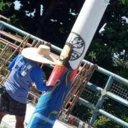 Mastro da Quintino Bocaiuva está pronto para a abertura dos festejos do Bom Jesus dos Navegantes