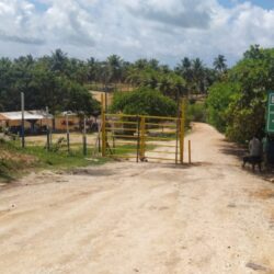 ICMBio coloca portão em estrada que dá acesso a riacho