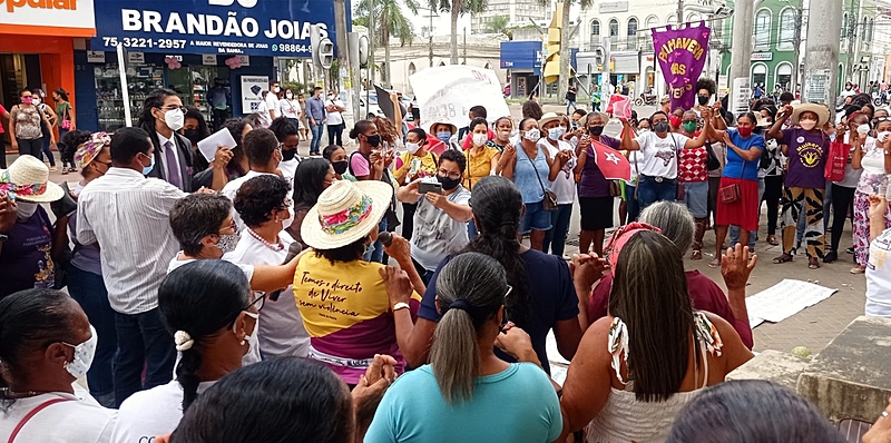 LUTA UNIFICADA: No campo e na cidade, mulheres se unem contra o machismo e a fome; veja como foi o 8 de março