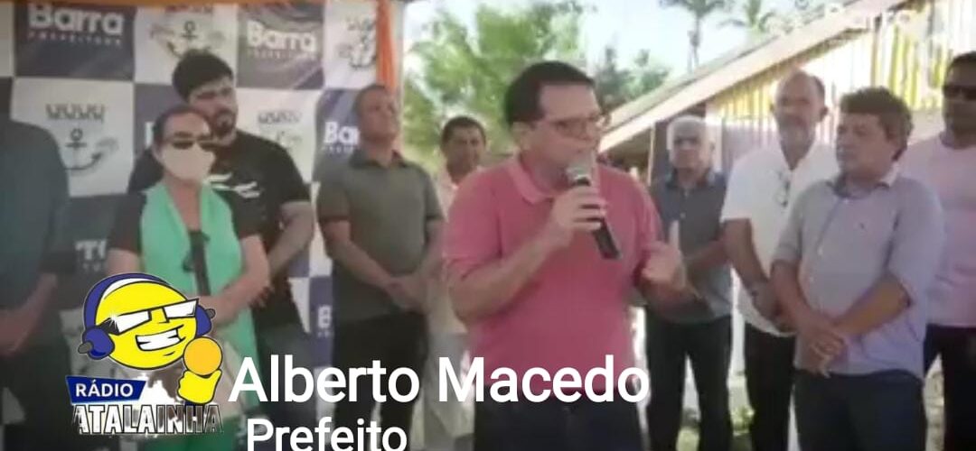 [AO VIVO] A VOZ DO POVO: Prefeito ALBERTO MACEDO autoriza construção da Praça do Turista na Praia da Costa em Barra dos Coqueiros