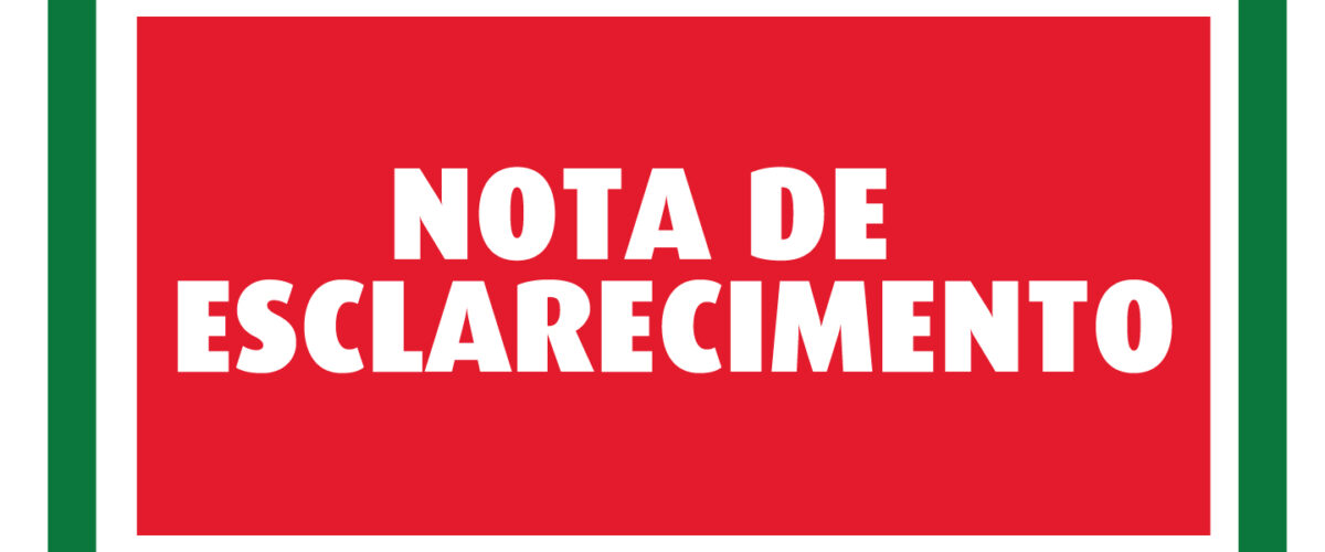 Nota de Esclarecimento - sobre bloqueios de Auxílio Emergêncial