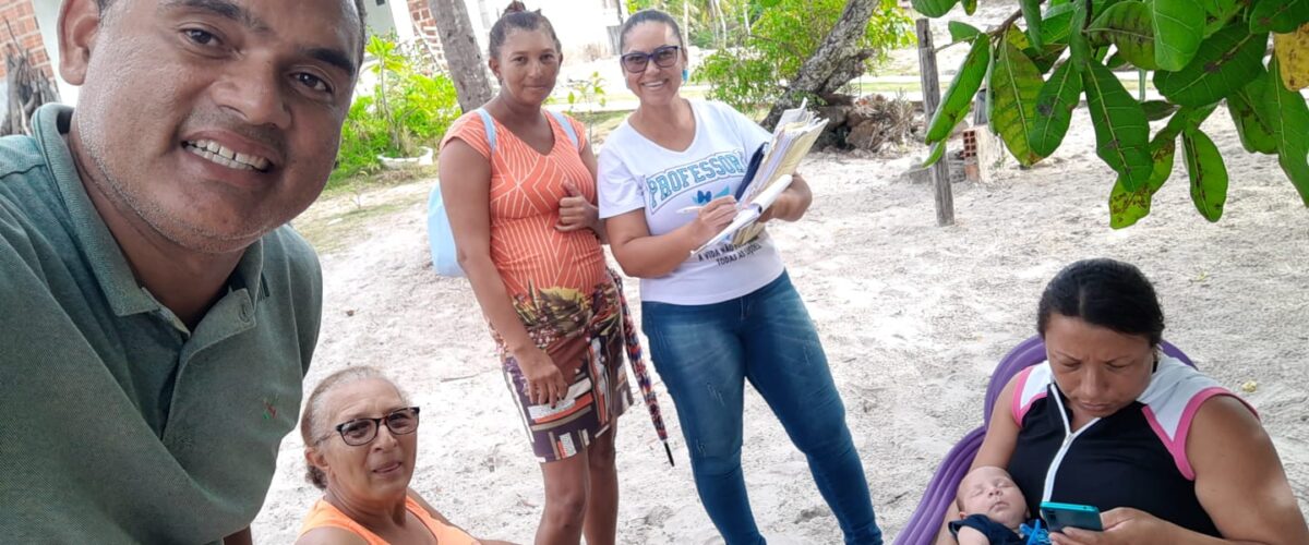 Acontecendo: Escolas e Semed estão em plena Busca Ativa em Pirambu