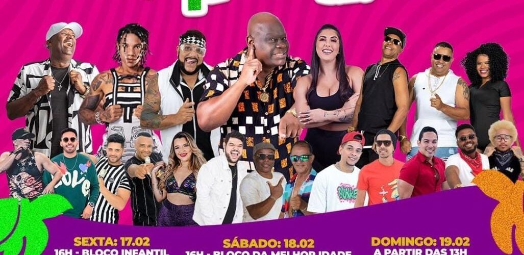 Em PIRAMBU, o maior e melhor Carnaval de Sergipe - confira a programação oficial