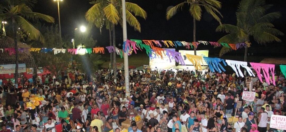 Pirambu: Orla de Atalainha ficou pequena na primeira noite de Carnaval 2023